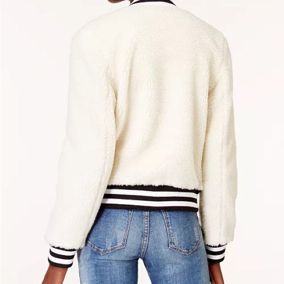 Levi’s Varsity Fleece Bomber Jacket NWOT | size M - Picture 2 of 16